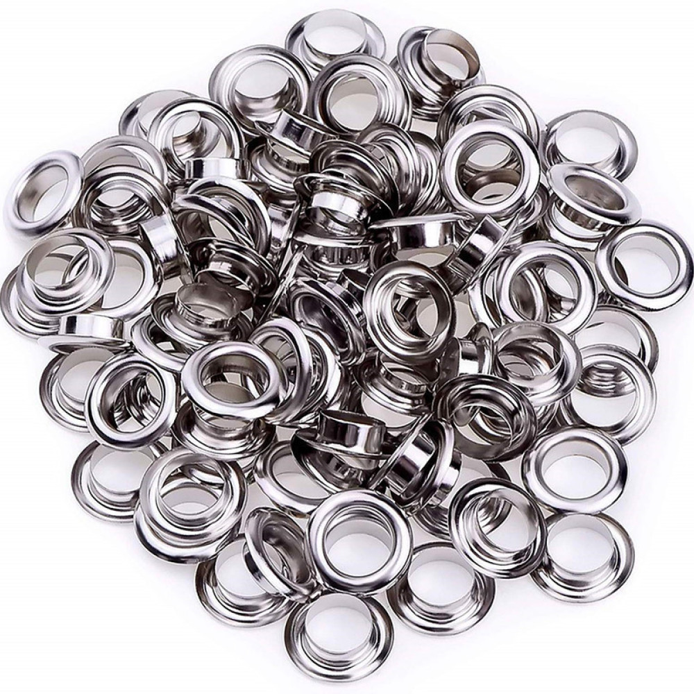 Sewing Eyelet Fabric - Grommet Takma Aleti Seti, Deri, Kanvas,