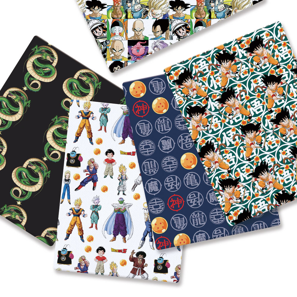 Sewing Production - Dragon ball Anime çevre birimleri Kumaş