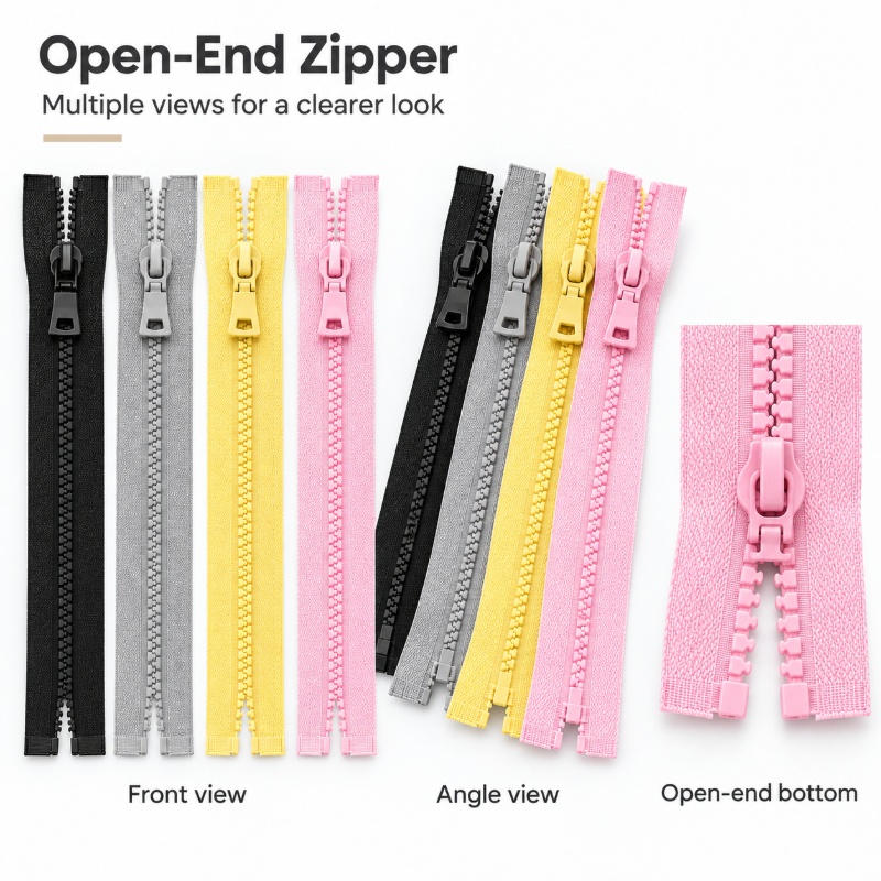 Sewing Front Zipper - 2/5/10 Adet 5 # 30-90 cm