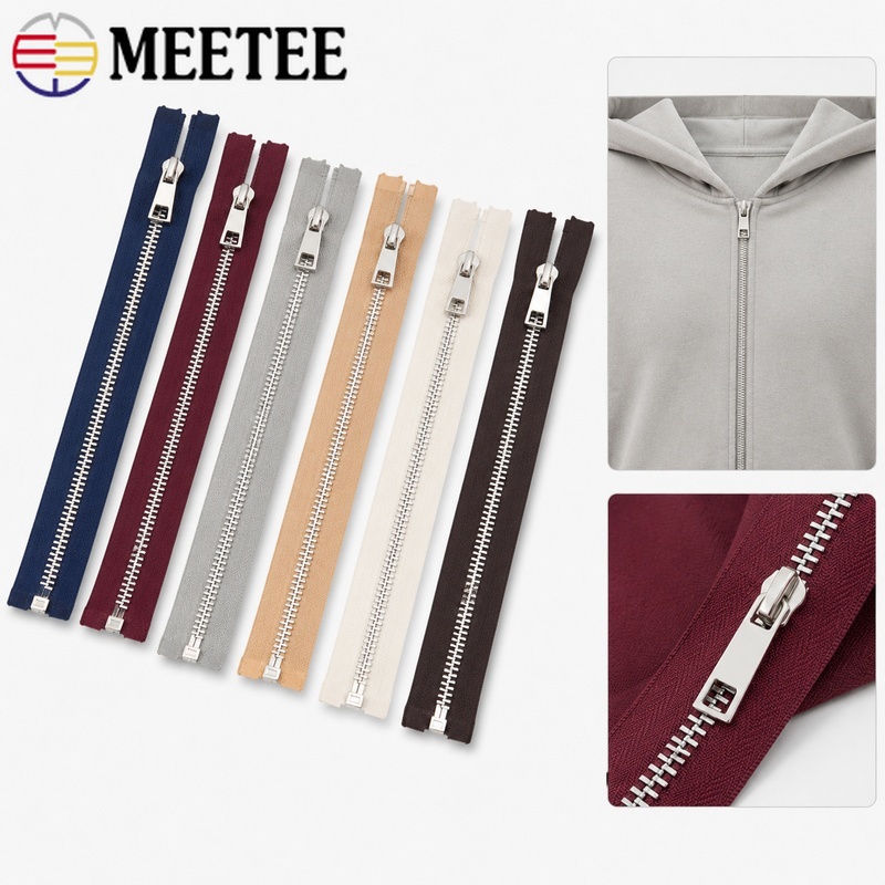 Sewing Front Zipper - 5/10 Adet 40-80cm 5 # Metal