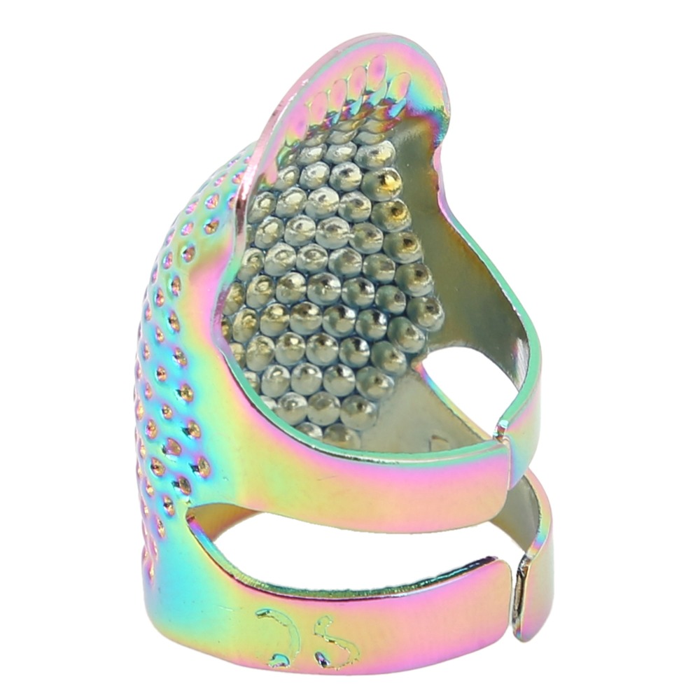 Sewing Thimble Metal - 4 adet dayanıklı pirinç parmak koruyucu