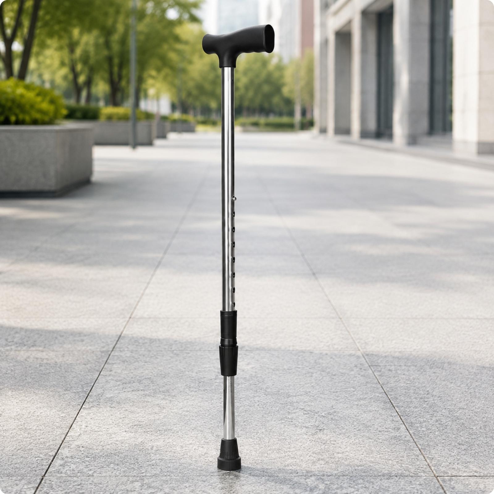 Gripper Foot Walking - Yaşlılar İçin Ergonomik Ayarlanabilir Baston, Kaymaz