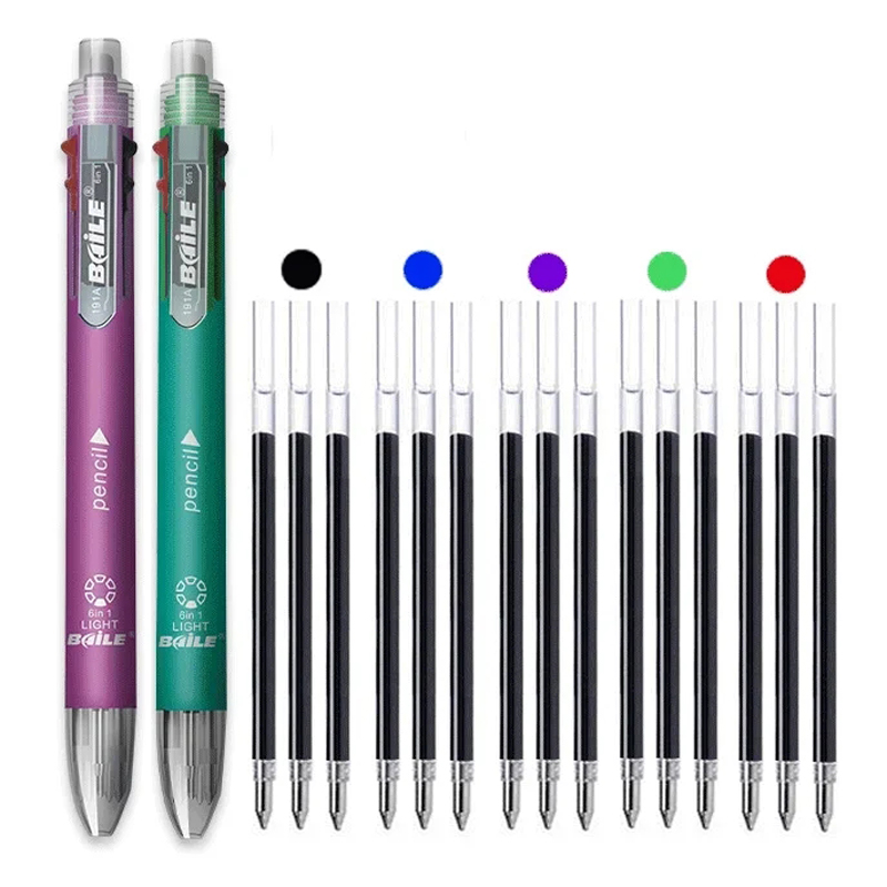 Staedtler Pencil Lumocolor - 4/12 Adet 6'sı 1 Arada Çok