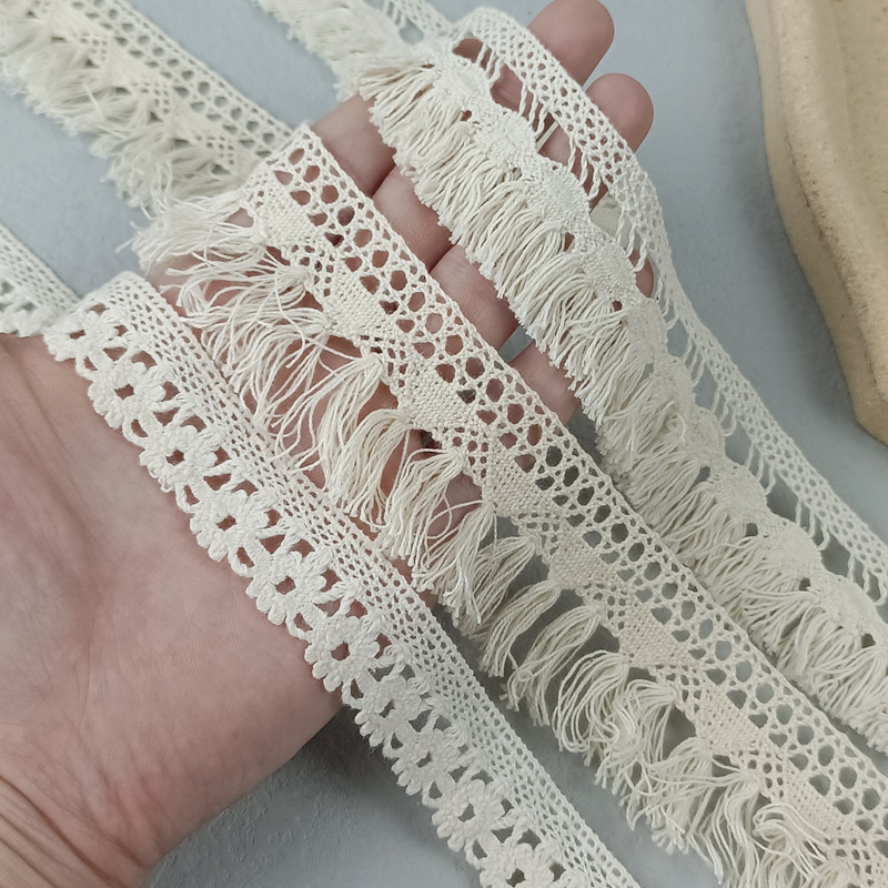 Sewing Eyelet Fabric - Perdeler için saçak perde kanepe pamuk