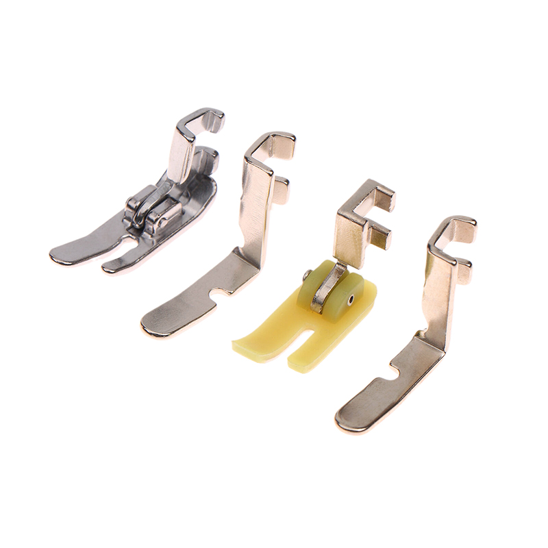 Zipper Foot Presser - 4 Parça Eski Dikiş Makinesi Fermuar