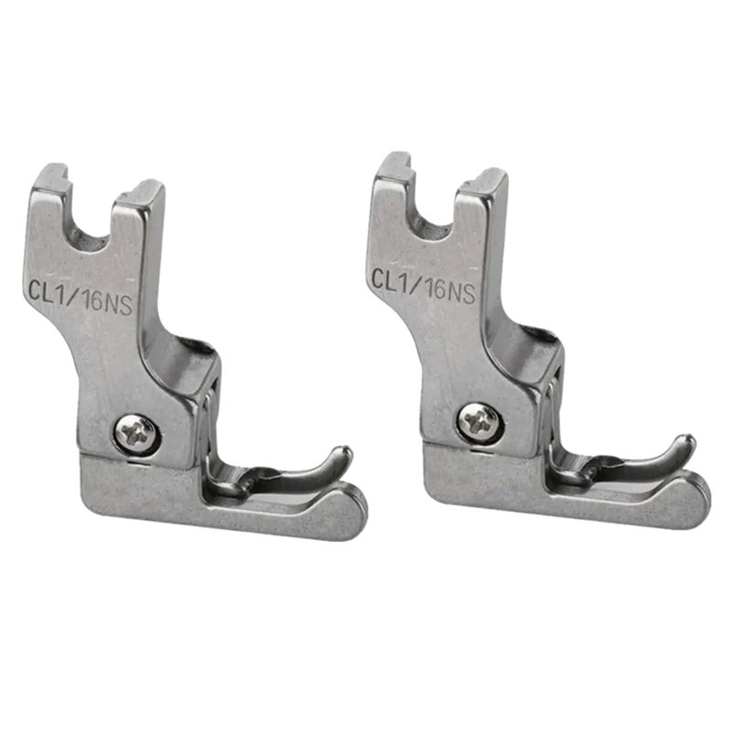 Zipper Foot Presser - AEE8-2 Adet Dar Kılavuzlu Baskı Ayağı