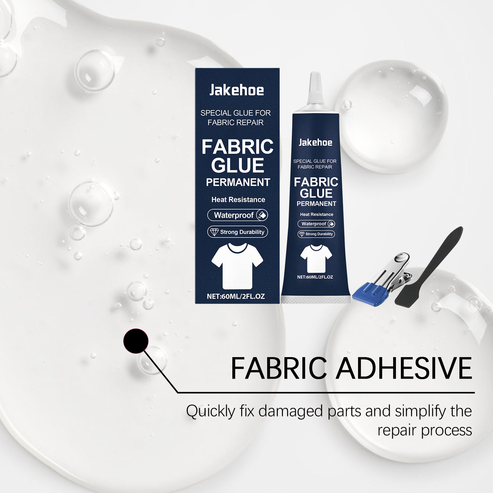 Jakehoe Kumaş Tamir Yapıştırıc - Fabric Glue Bond incelemesi ve fiyatı