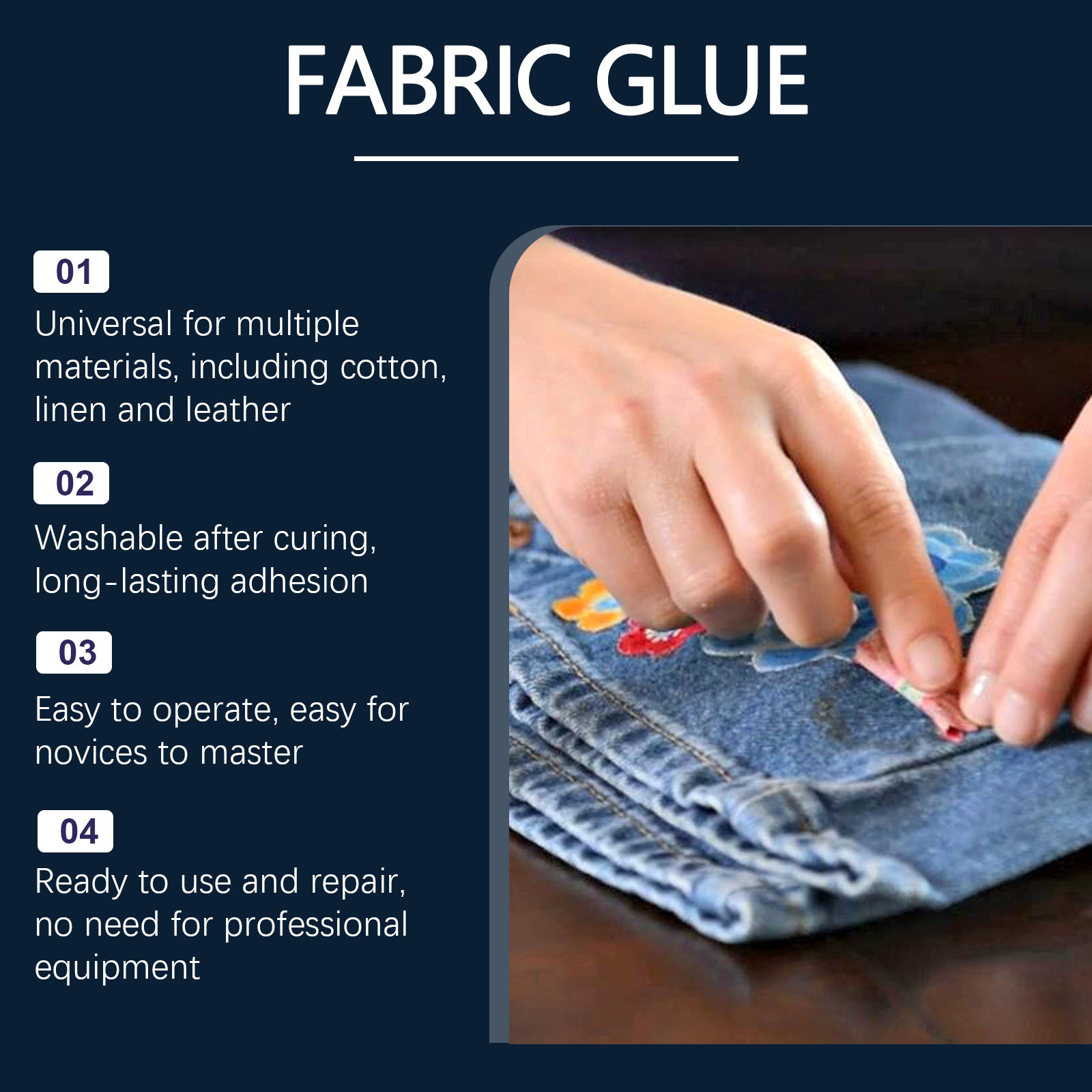 Jakehoe Kumaş Tamir Yapıştırıc - Fabric Glue Bond incelemesi ve fiyatı