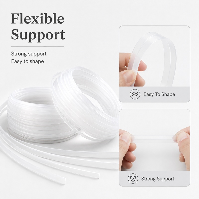 20M 4mmx1.3mm Şeffaf Plastik K - Textile Sewing Support incelemesi ve fiyatı