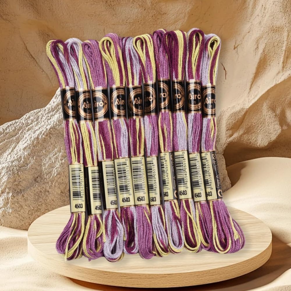 6 Iplikçik Mor Alacalı Nakış I - Embroidery Floss Thread incelemesi ve fiyatı