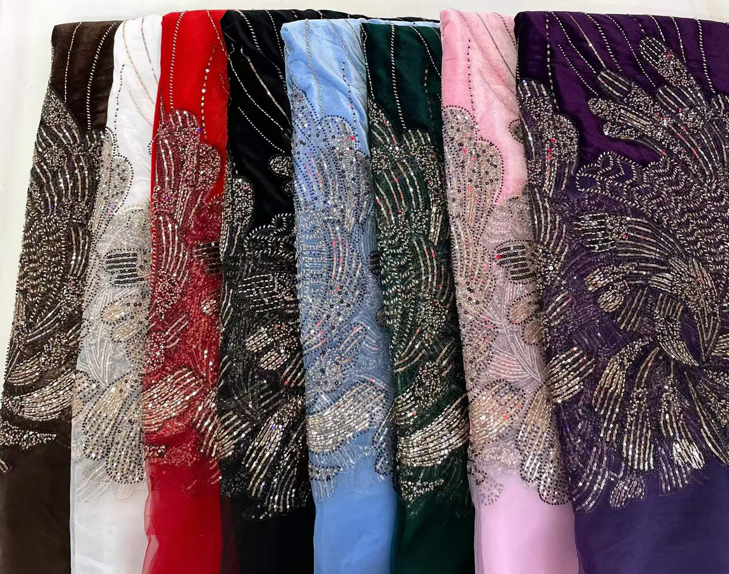 5 metre afrika aplike dantel k - Sewing Velvet Fabric incelemesi ve fiyatı