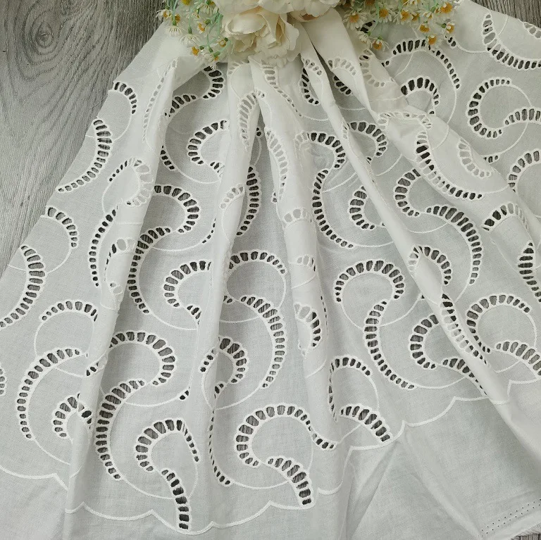 %100 pamuklu işlemeli oymalı k - Sewing Eyelet Fabric incelemesi ve fiyatı