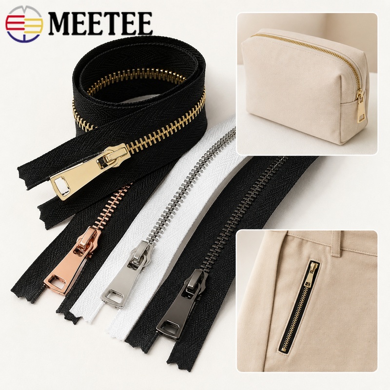 5 Adet 5 #   15-80 cm Metal Fe - Sewing Front Zipper incelemesi ve fiyatı