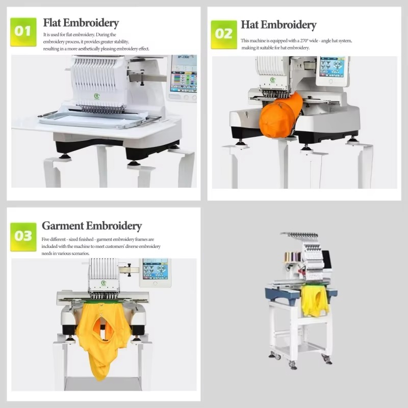 Bilgisayarlı 9 İğneli 1200RPM  - Sewing Machine For Textile incelemesi ve fiyatı