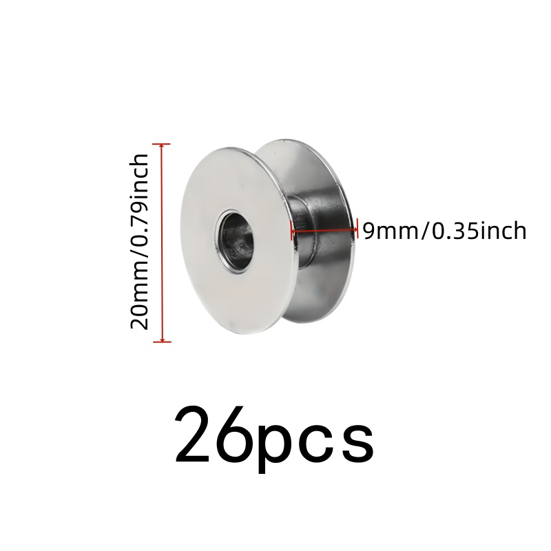 26 adet Metal İplik Bobini, Gi - Sewing Thread Production incelemesi ve fiyatı