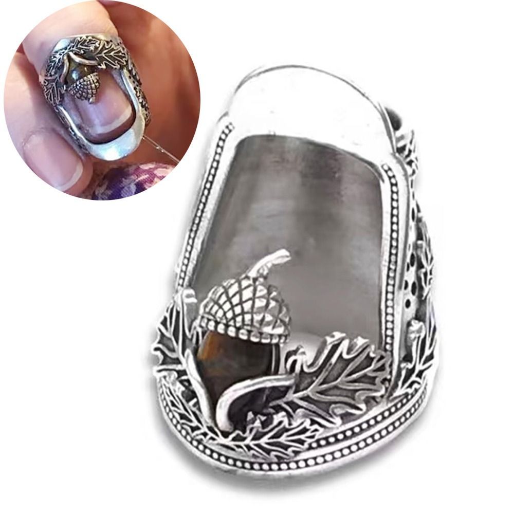 Metal Açık Uçlu Somon Kepçesi  - Sewing Thimble Metal incelemesi ve fiyatı