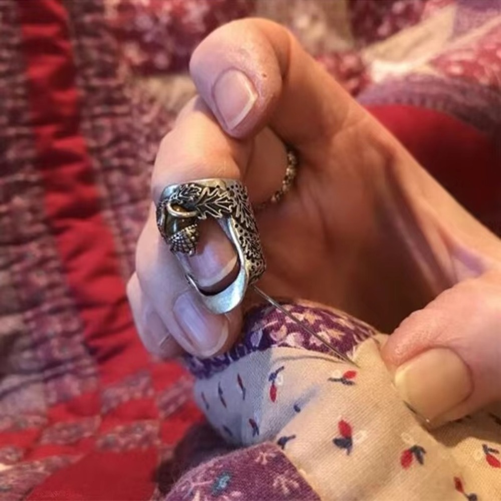 Metal Açık Uçlu Somon Kepçesi  - Sewing Thimble Metal incelemesi ve fiyatı