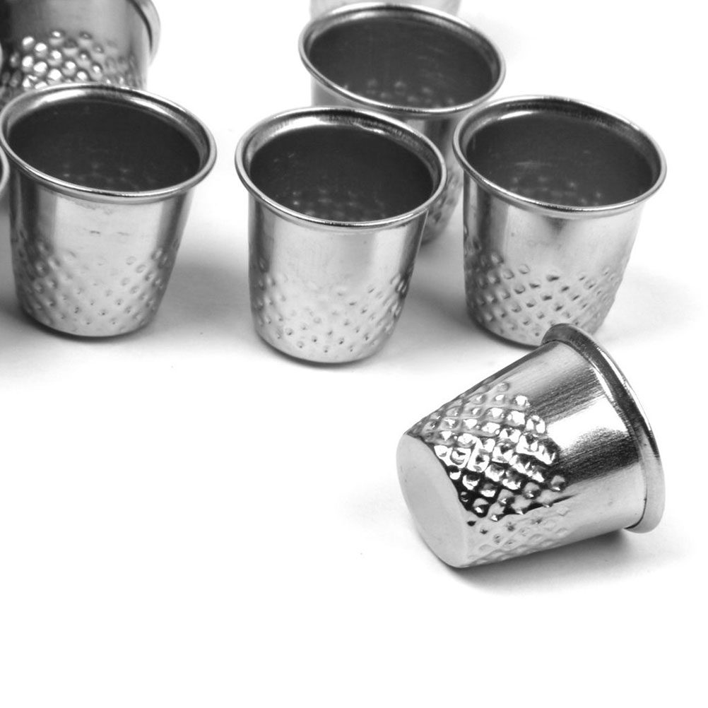 10 Adet Gümüş Renkli, Sert Met - Sewing Thimble Metal incelemesi ve fiyatı