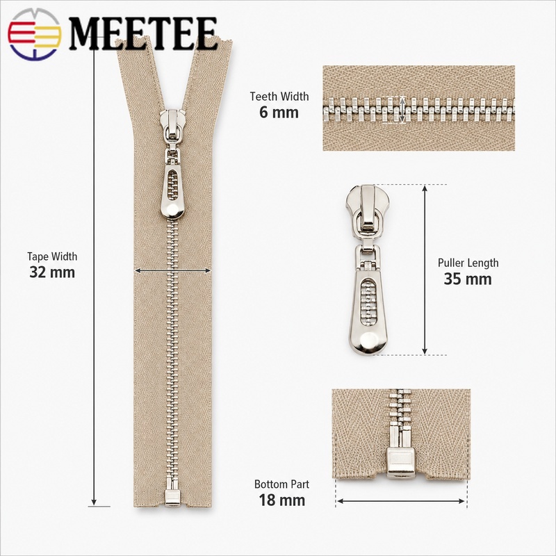 5 Adet 3 #   40-70cm Metal Açı - Sewing Front Zipper incelemesi ve fiyatı