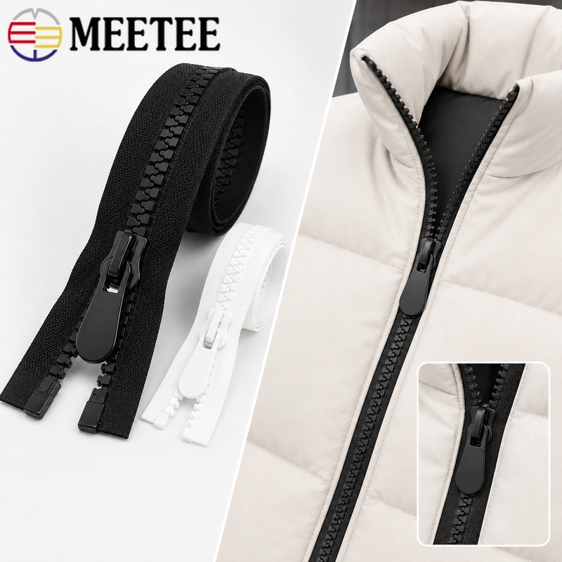 2 Adet 8 # /15 #   70-120cm Re - Sewing Front Zipper incelemesi ve fiyatı