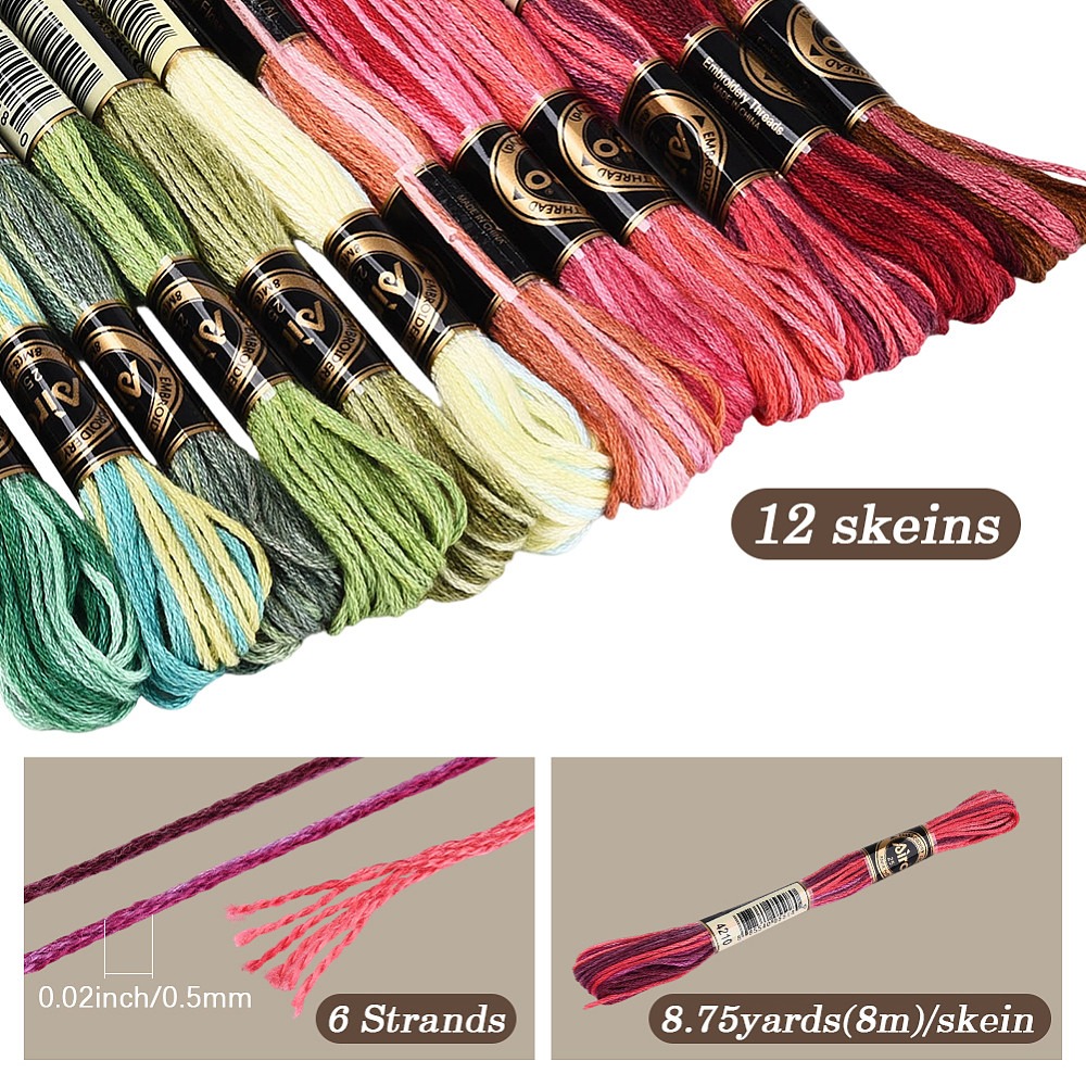 105 Yard Dikiş İpliği Nakış İp - Embroidery Floss Thread incelemesi ve fiyatı