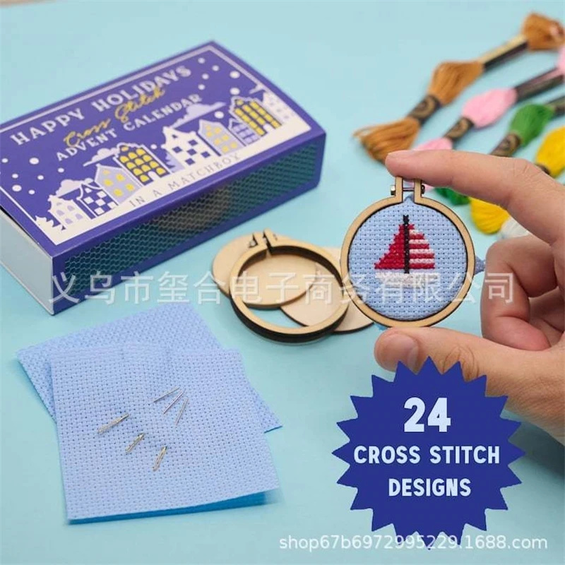 24 Gün Geri Sayım Çapraz Dikiş - Embroidery Floss Thread incelemesi ve fiyatı