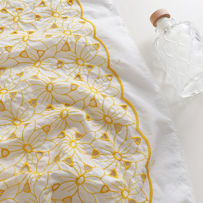 %100 Pamuklu İşlemeli Delikli  - Sewing Eyelet Fabric incelemesi ve fiyatı