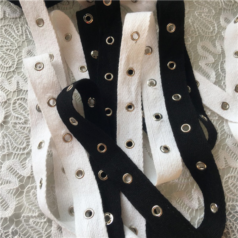 Kuşgözü Metal düğmeler ile siy - Sewing Eyelet Fabric incelemesi ve fiyatı