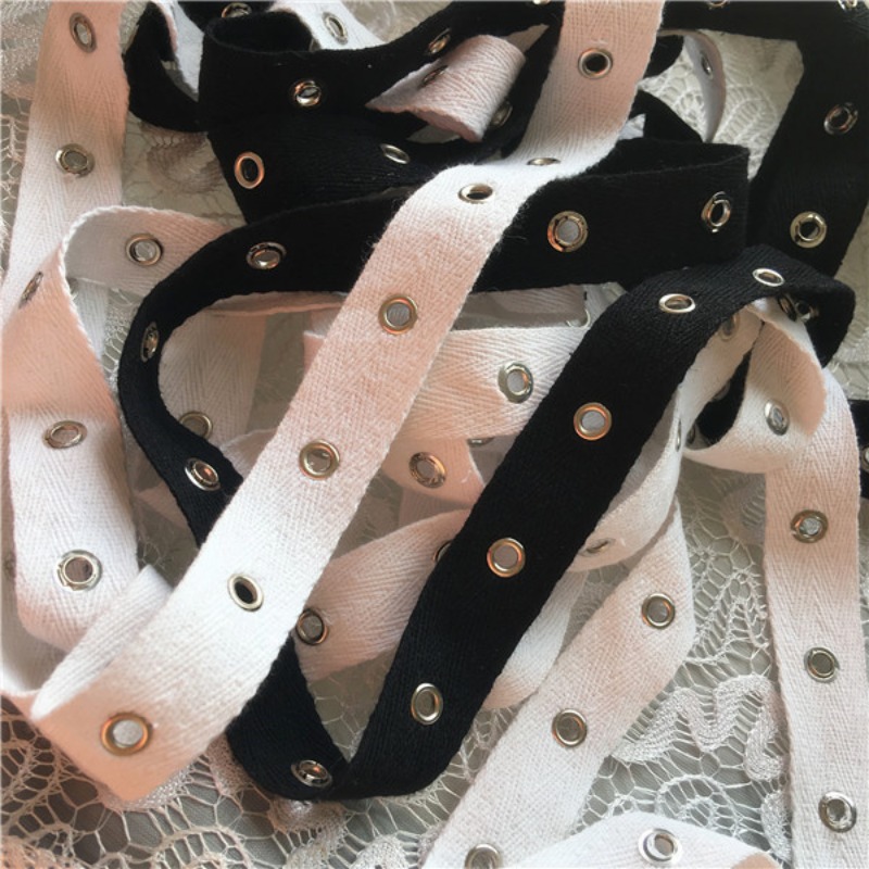 Kuşgözü Metal düğmeler ile siy - Sewing Eyelet Fabric incelemesi ve fiyatı