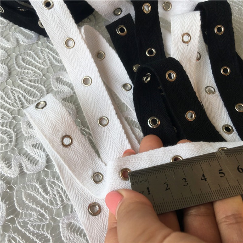 Kuşgözü Metal düğmeler ile siy - Sewing Eyelet Fabric incelemesi ve fiyatı