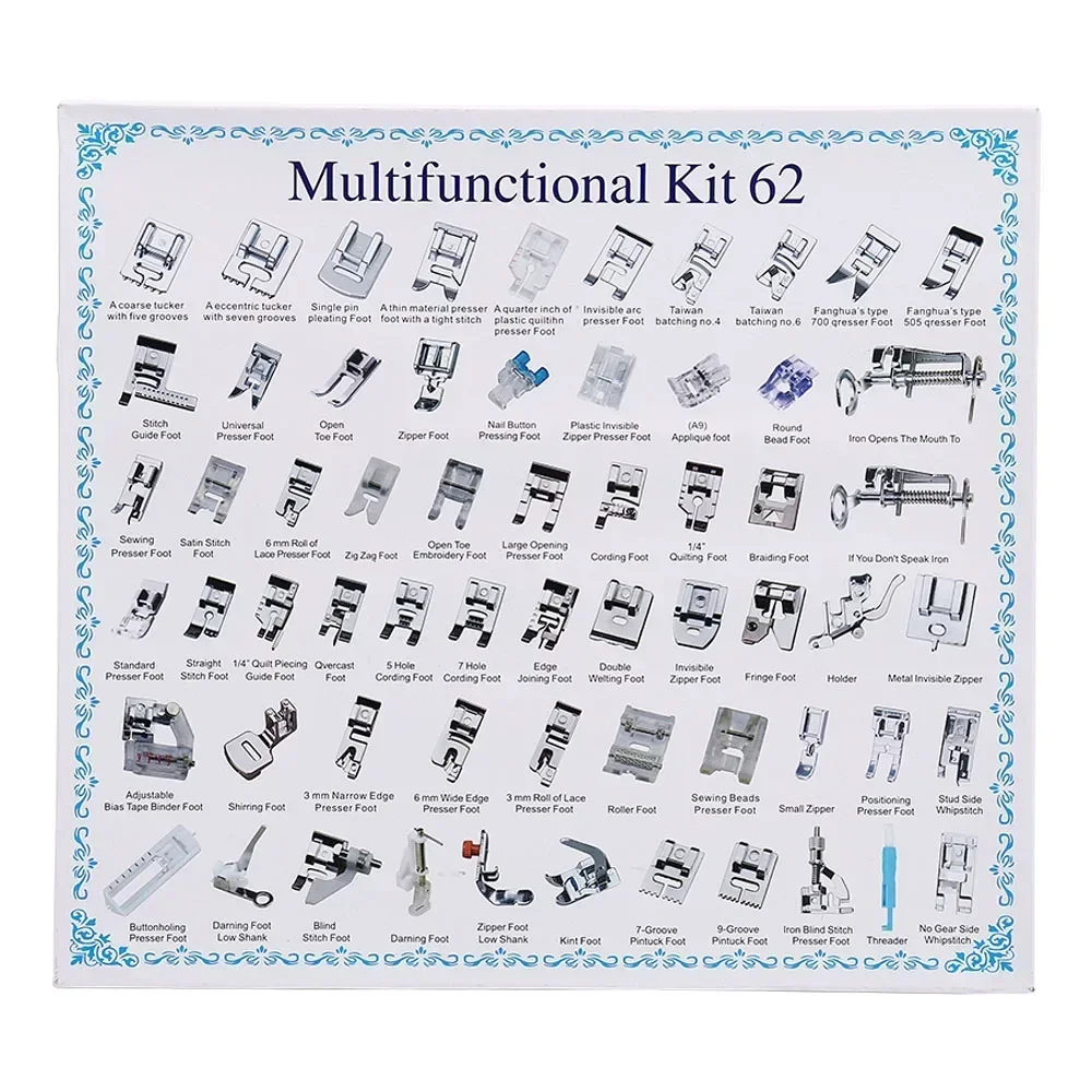 11-82 adet/set, Dikiş Makinesi - Zipper Foot Presser incelemesi ve fiyatı
